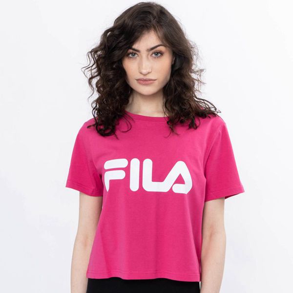Fila T-Shirt Dam Lila - Jordan Crop,25879-GVOH